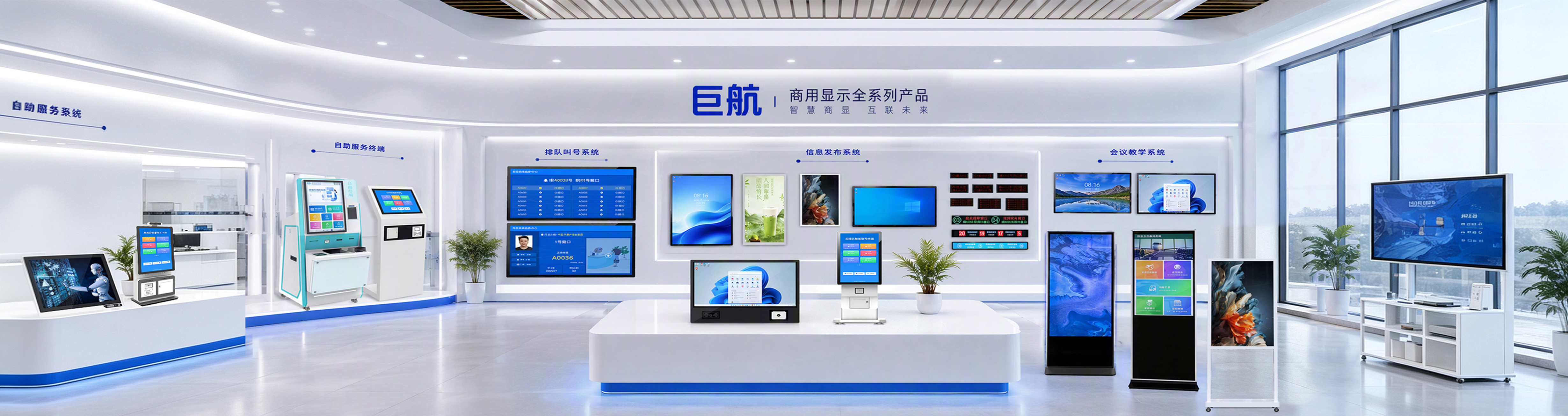 巨航商用显示全系列产品