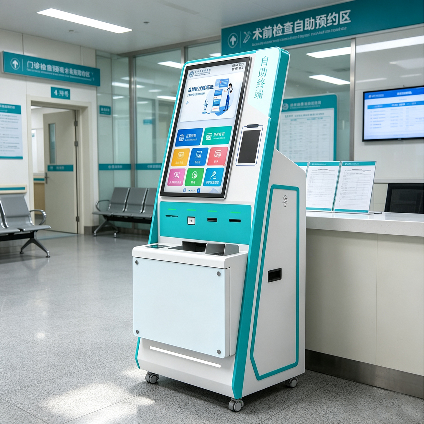 32寸侧带标识医保终端 2